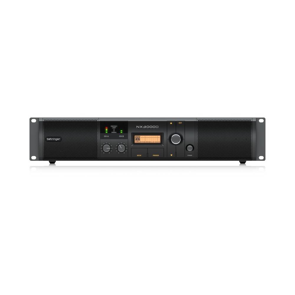 BEHRINGER NX3000D UltraLightweight 3000Watt ClassD Power Amplifier